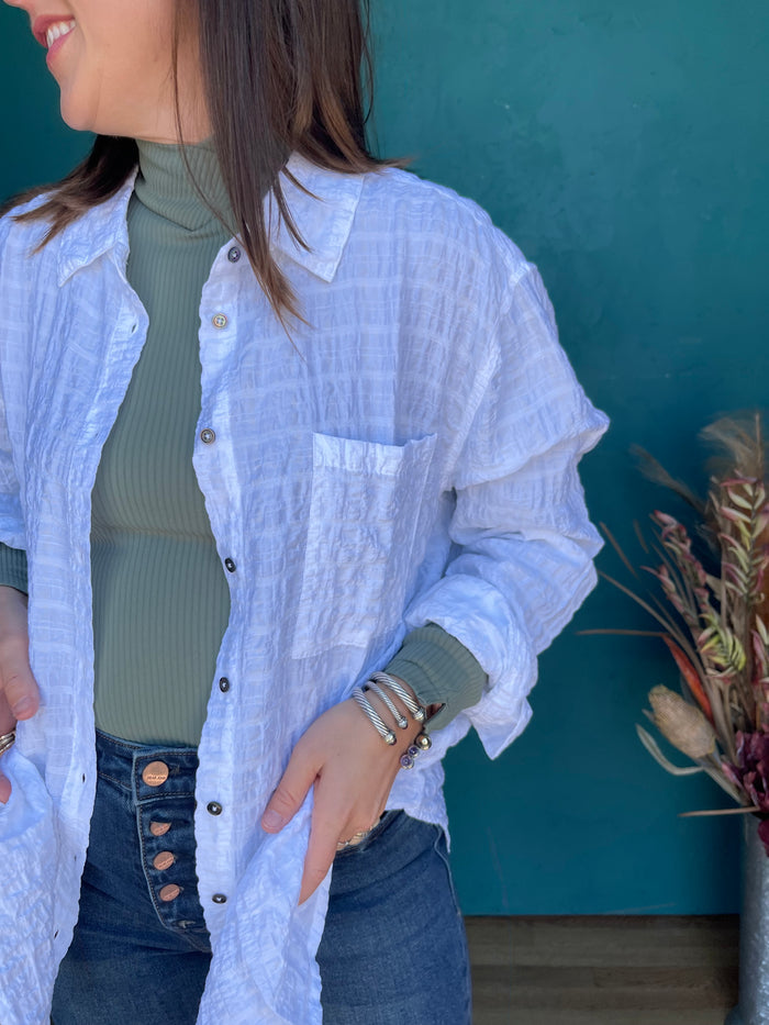 1 Pocket Boyfriend Shirt