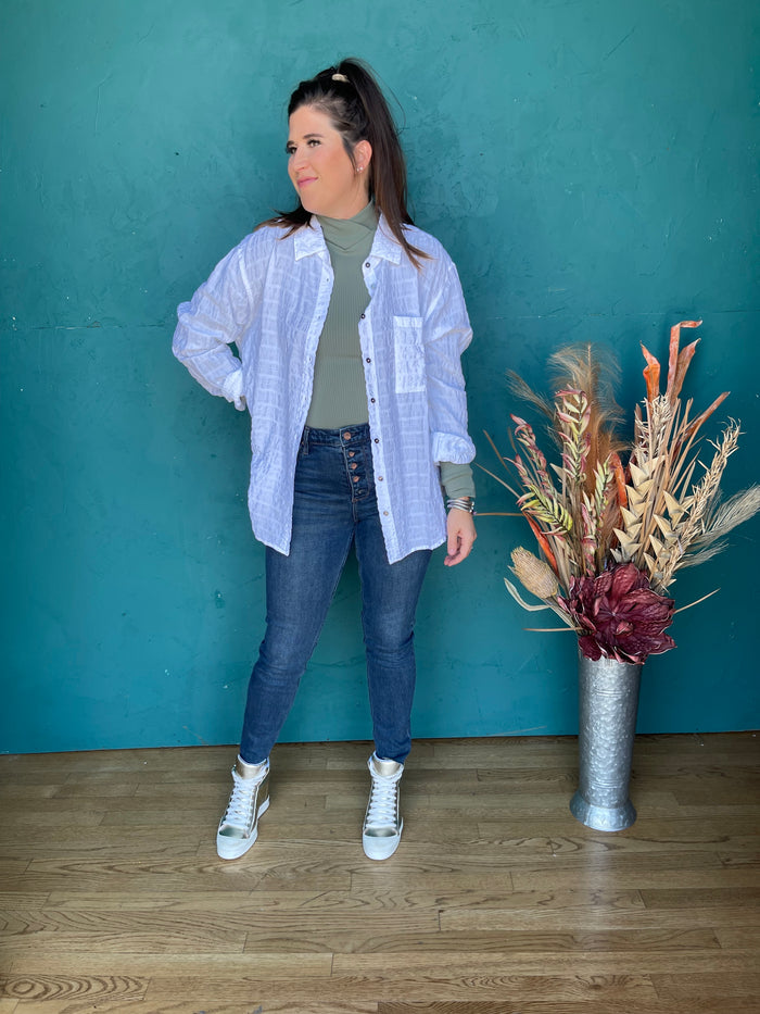 1 Pocket Boyfriend Shirt