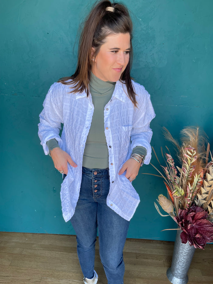 1 Pocket Boyfriend Shirt