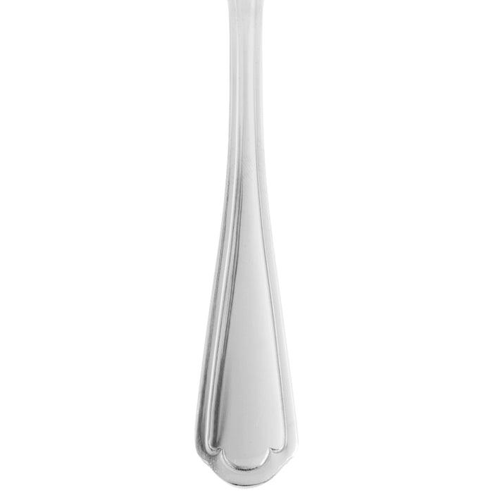 10 Strawberry Street LNCLN-DS Lincoln 18/0 Heavy Weight 7 1/4" Stainless Steel Dinner Spoon - 12/Pack