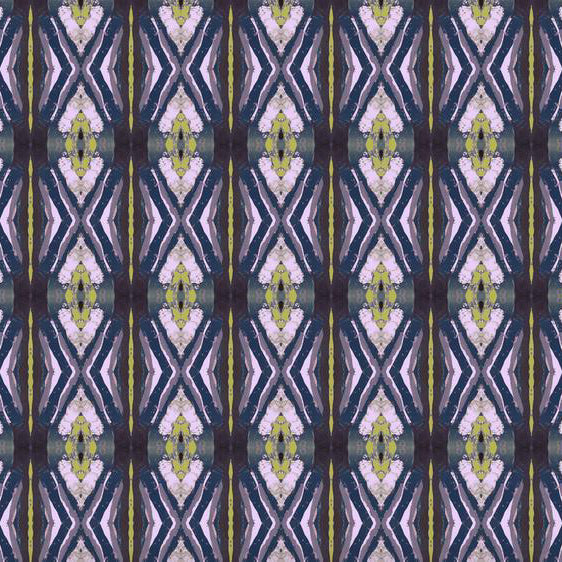 125-2 Navy Chartreuse Alta Wallcovering