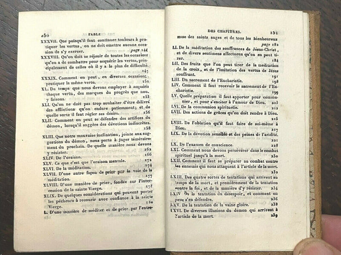 1879 LE COMBAT SPIRITUEL - SPIRITUAL MANUAL CATHOLIC CHARITY GOOD WORKS SOUL GOD