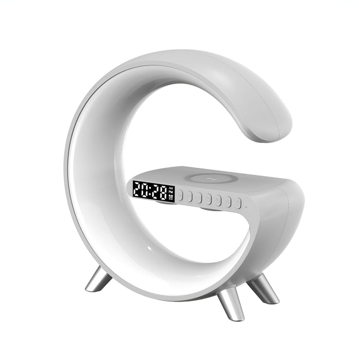 3-in-1 Alarm with Wireless Charger: Perfect Atmosphere Lamp & Alarm Clock for Teens Looking for G-Lamp Features