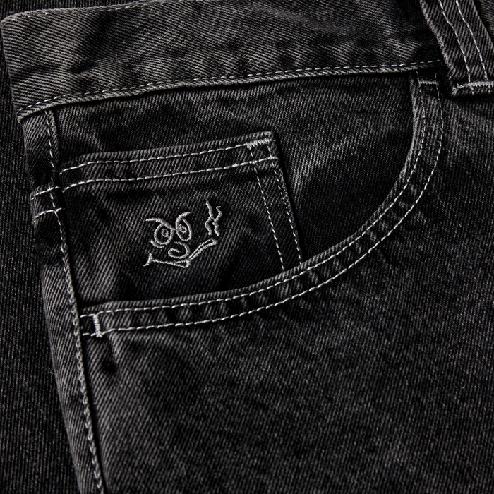 92 Pants - Silver Black