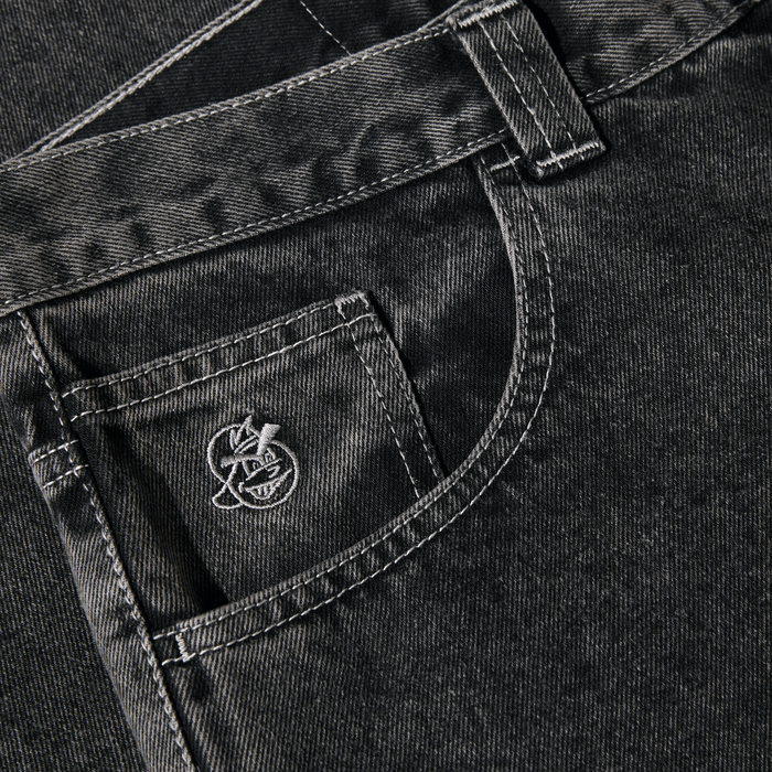 93 Pants - Silver Black