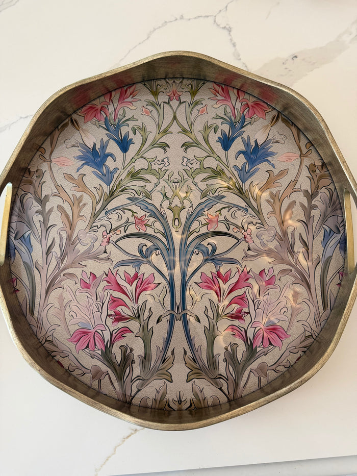 Floral Woodland large Tray