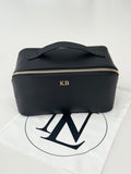 Personalised Norfolk cosmetic bag - Black