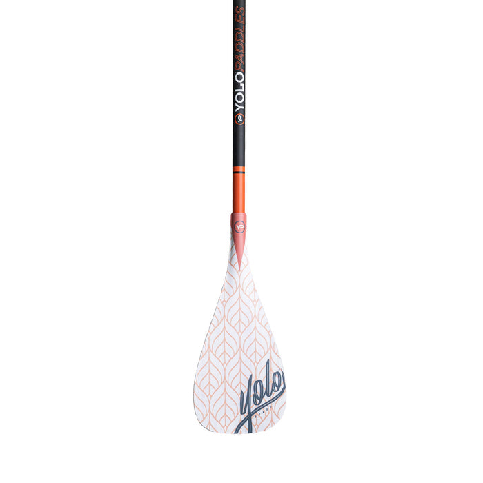 Adjustable SUP Paddle - Coral - YOLO Board and Bike