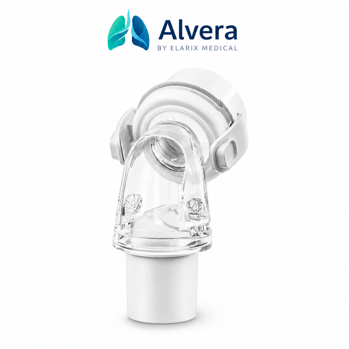 Alvera AirLink 360 Swivel Elbow for AirFit F20, AirTouch F20 and AirFit F30 Masks Single Pack CPAP Elbow SelfiMed UK