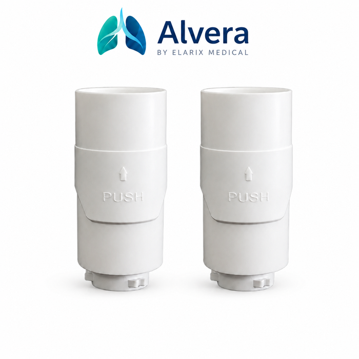 Alvera AirLink Mini Mask Adapter Twin Pack Airmini Adapter SelfiMed UK