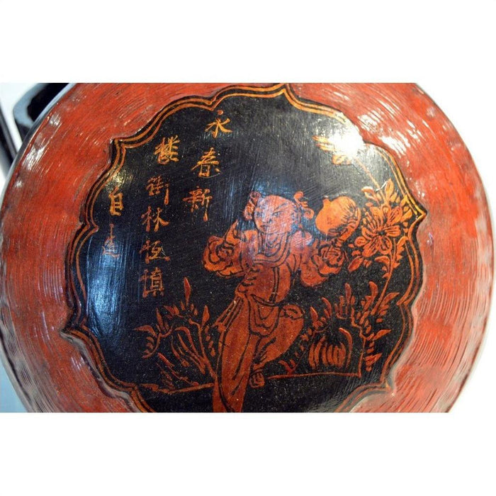 Antique Chinese Lacquered Lunch Box-3. Asian & Chinese Furniture, Art, Antiques, Vintage Home Décor for sale at FEA Home