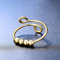 ANXIETY BEAD RING (ADJUSTABLE) - Alonna's Legging Land