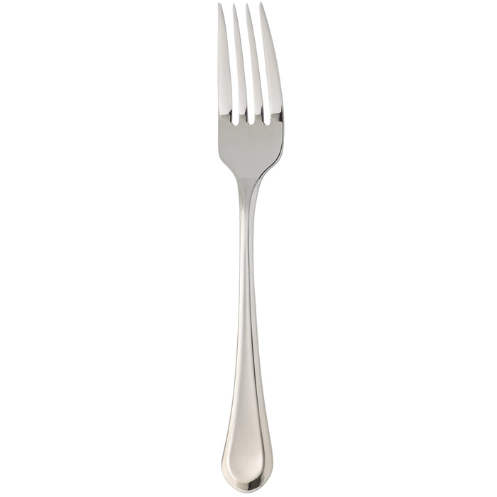 Arcoroc FL629 Amber 7 1/8" 18/0 Stainless Steel Heavy Weight Salad / Dessert Fork by Arc Cardinal - 12/Pack