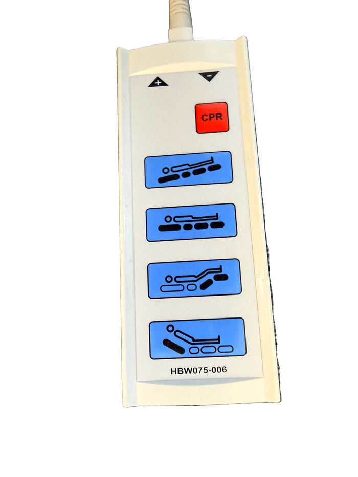 Arjo Huntleigh Electric Hospital Bed Hand Control HBW075-006 &amp; HBW074-013 Hospital Bed SelfiMed UK