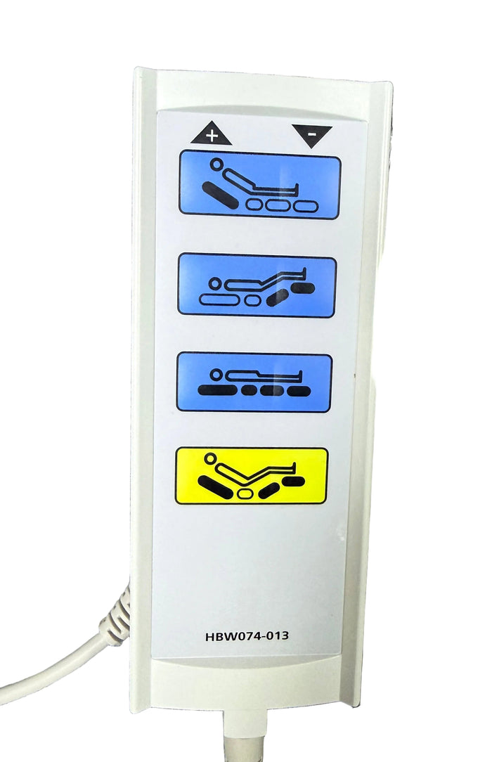 Arjo Huntleigh Electric Hospital Bed Hand Control HBW075-006 &amp; HBW074-013 Hospital Bed SelfiMed UK