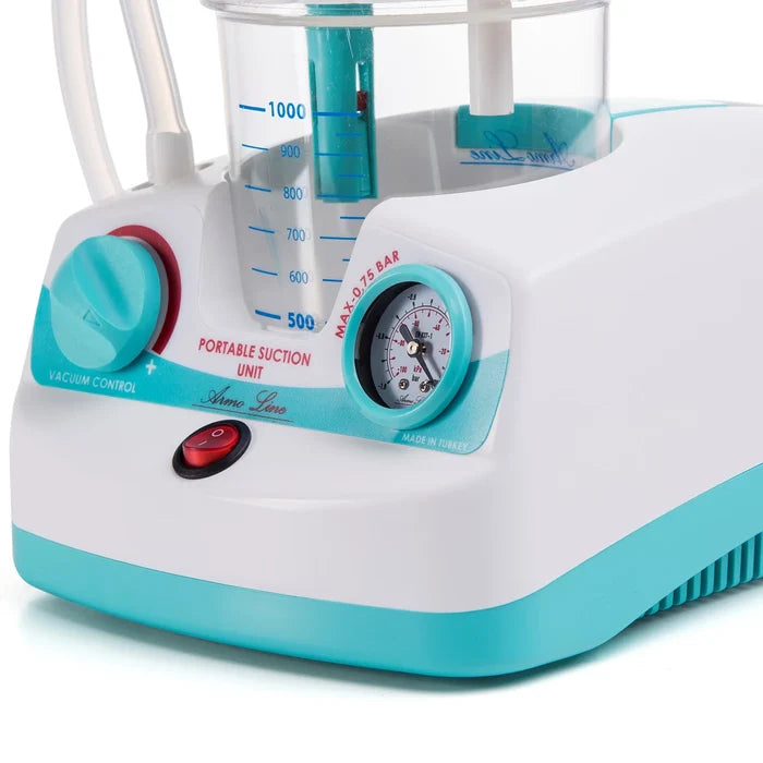 Armoline AL-01 Portable Suction Unit Machine – 15L/min Flow Rate Nebuliser Machine SelfiMed UK