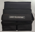 LingSter Games ArmyTransport Black Bag with Adjustable Strap for Secure Game Storage