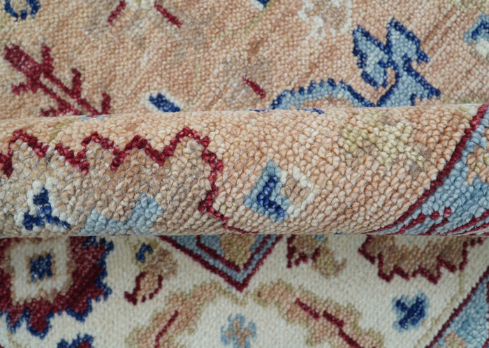 Astra Custom Made Turkish Peach Hand knotted Wool Rug - The Rug Decor