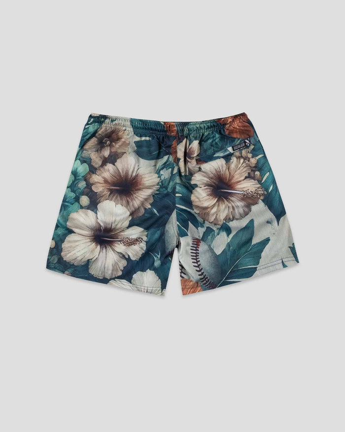 Baseballism | Aloha Ball Diamond Air Mesh Shorts
