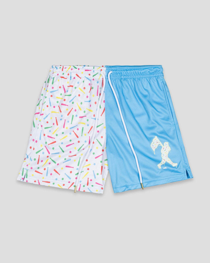 Baseballism | Batter Up Bakery Confetti Cupcake Diamond Air Mesh Shorts