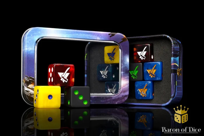 Battle Robot Faction Dice Variety 1