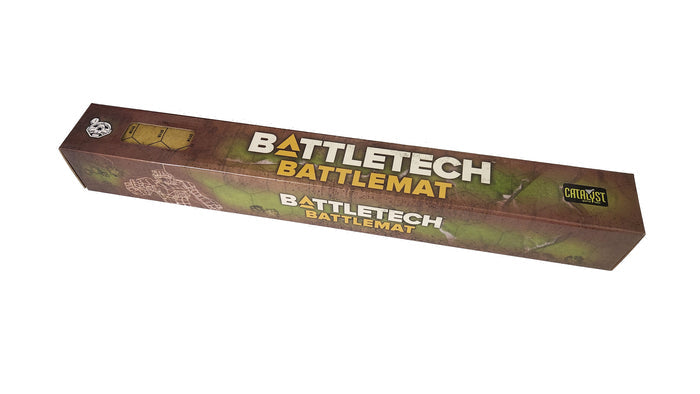 Catalyst Games BattleTech battle mat grasslands terrain roll-up game mat in packaging