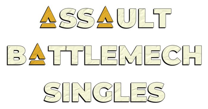 Battletech Battlemech Assault Single Miniatures