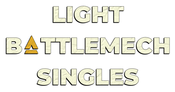 Battletech Battlemech Light Single Miniatures