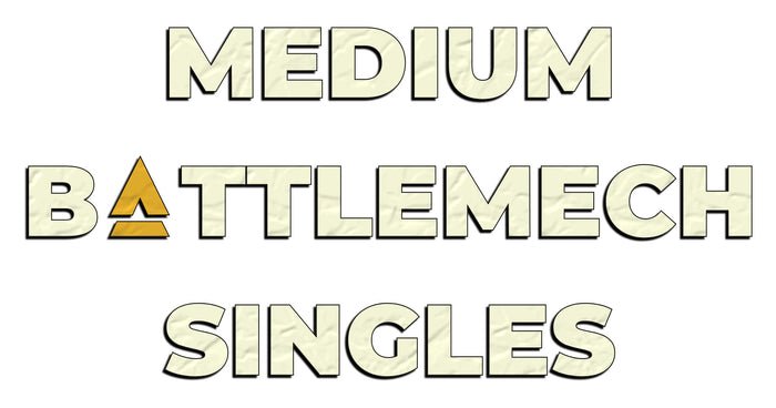 Battletech Battlemech Medium Single Miniatures