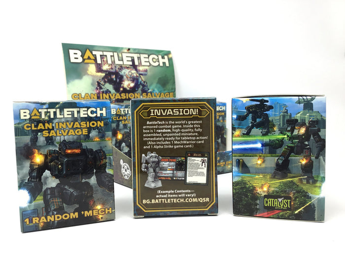 BattleTech: Clan Invasion Salvage Box - 93 Designs!