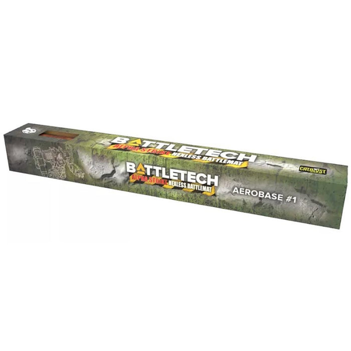BattleTech Hexless BattleMat: Alpha Strike Aerobase 1 for immersive tabletop gaming experiences
