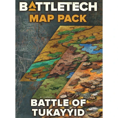 BattleTech: Map Pack- Battle of Tukayyid featuring detailed terrain maps for tabletop gaming