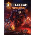 BattleTech: Universe Standard Edition rule book featuring epic mech battles in a vibrant, action-packed cover