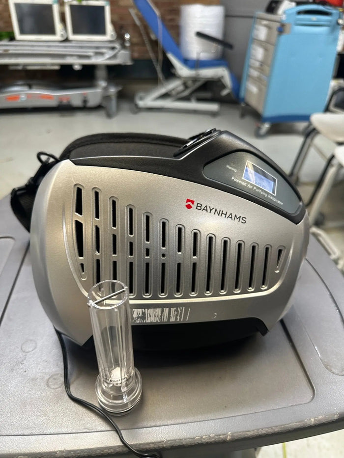 Baynhams Powered Air Purifying Respirator with Power Supply and Li-ion Battery air purifying respirator SelfiMed UK