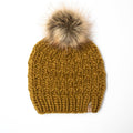 Birchwood Beanie Hat with Faux Fur Pom - Market Exclusive - pickup or in person shop only