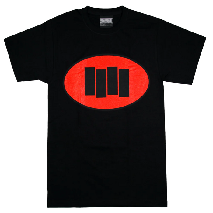 Black Flag - Oval Bars T-shirt