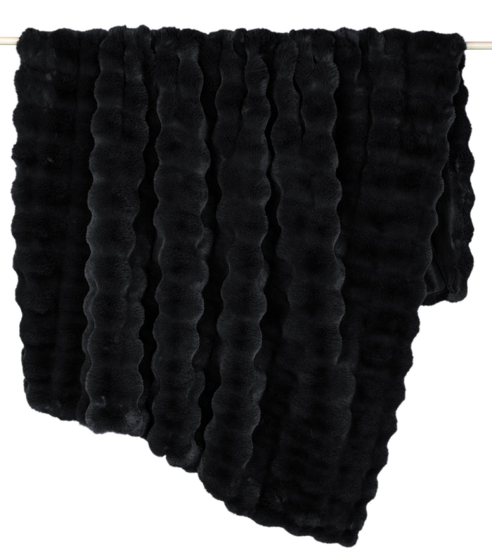 Black Luxe Throw