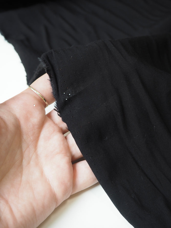 Black Soft Lightweight Viscose