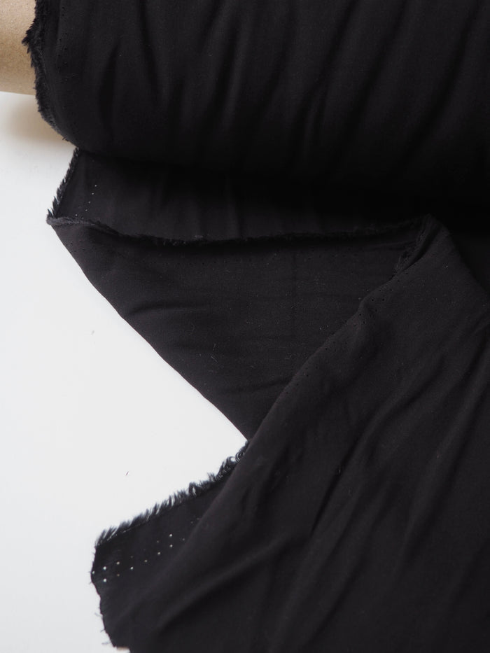 Black Soft Lightweight Viscose