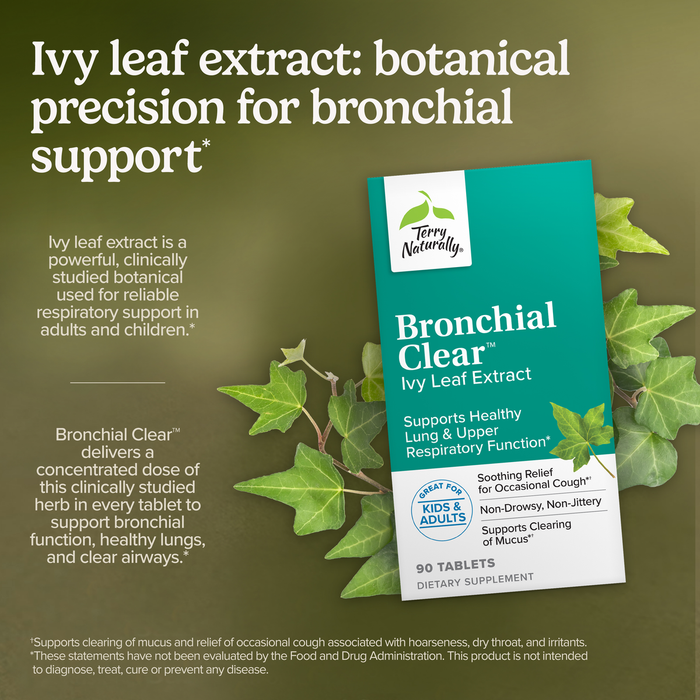 Bronchial Clear™ Ivy Leaf Extract