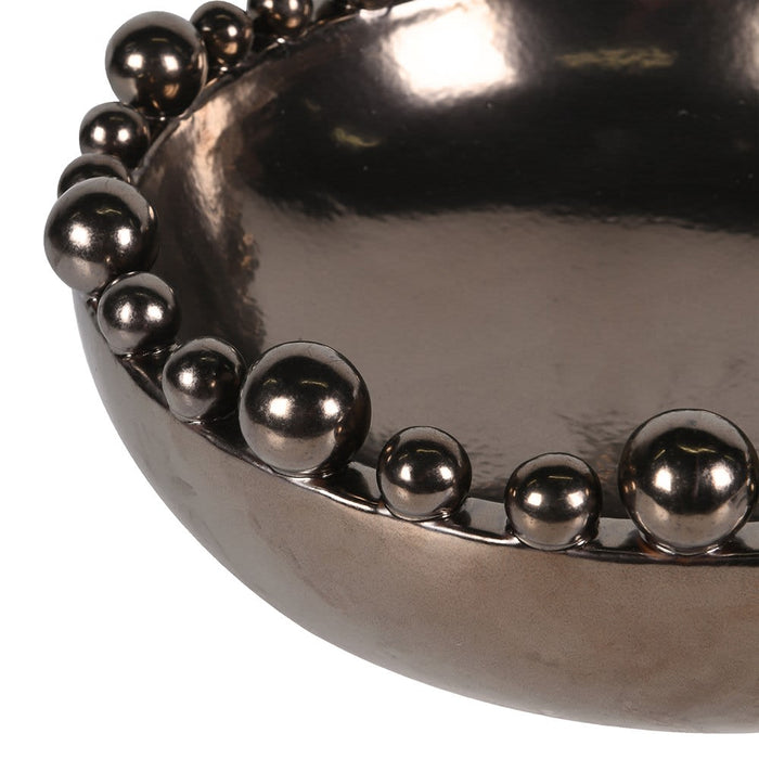 Bronze Bobble Edged Bowl1