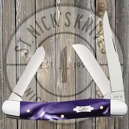 Case - Med Stockman - Smooth Wicked Purple Kirinite - 17332