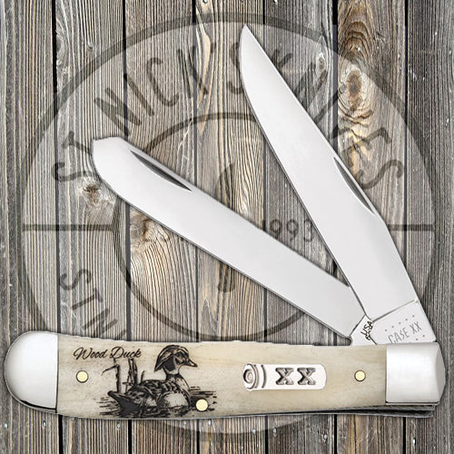 Case - Trapper - Sportsman Series - Natural Bone - Wood Duck - 60573