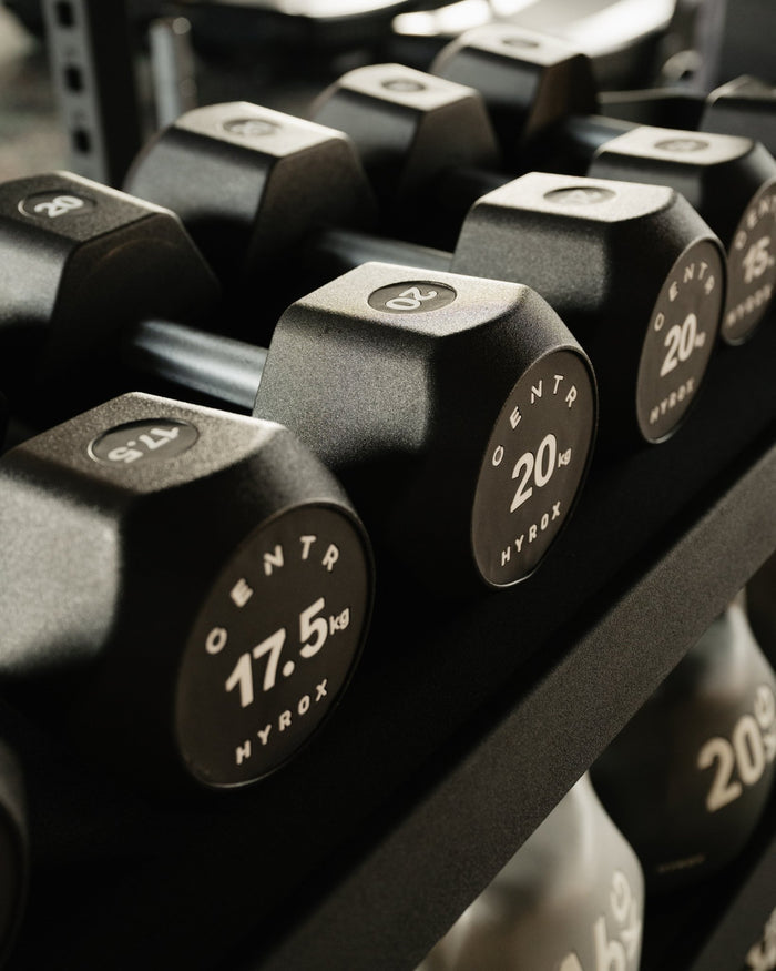 Centr x HYROX Commercial Dumbbells - Centrcentrllc