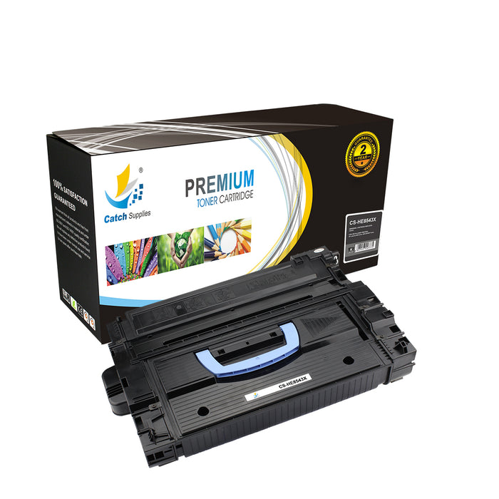 Compatible HP C8543X High-Yield Black Toner Cartridges, 2-Pack, for LaserJet 9000 9040 9050MFP Printers