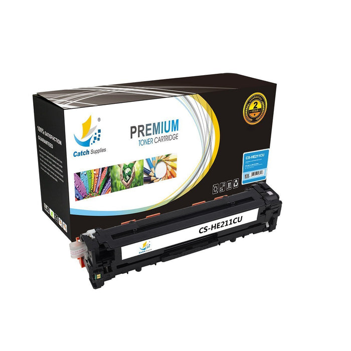 Compatible HP CF211A Standard-Yield Cyan Toner Cartridge, 1-Pack, for LaserJet Pro M251n M251nw M276n M276nw Printers