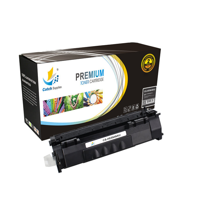 Compatible HP Q5949A Standard-Yield Black Toner Cartridges, 2-Pack, for LaserJet 1160 1160LE 1320 1320N 1320TN 1320NW Printers