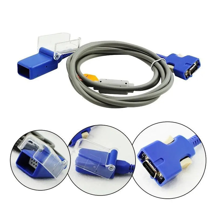 Compatible Nellcor Spo2 Adapter Extension Cable DOC-10 Patient Monitor- Next Day Delivery next day delivery SelfiMed UK