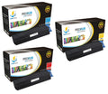 Compatible Okidata 43034803,43034802,43034801 Standard Yield Laser Printer Toner Cartridges - Three Pack