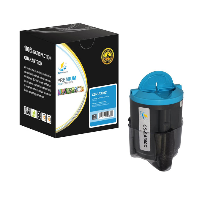 Compatible Samsung CLP-C300A Standard Yield Toner Cartridge
